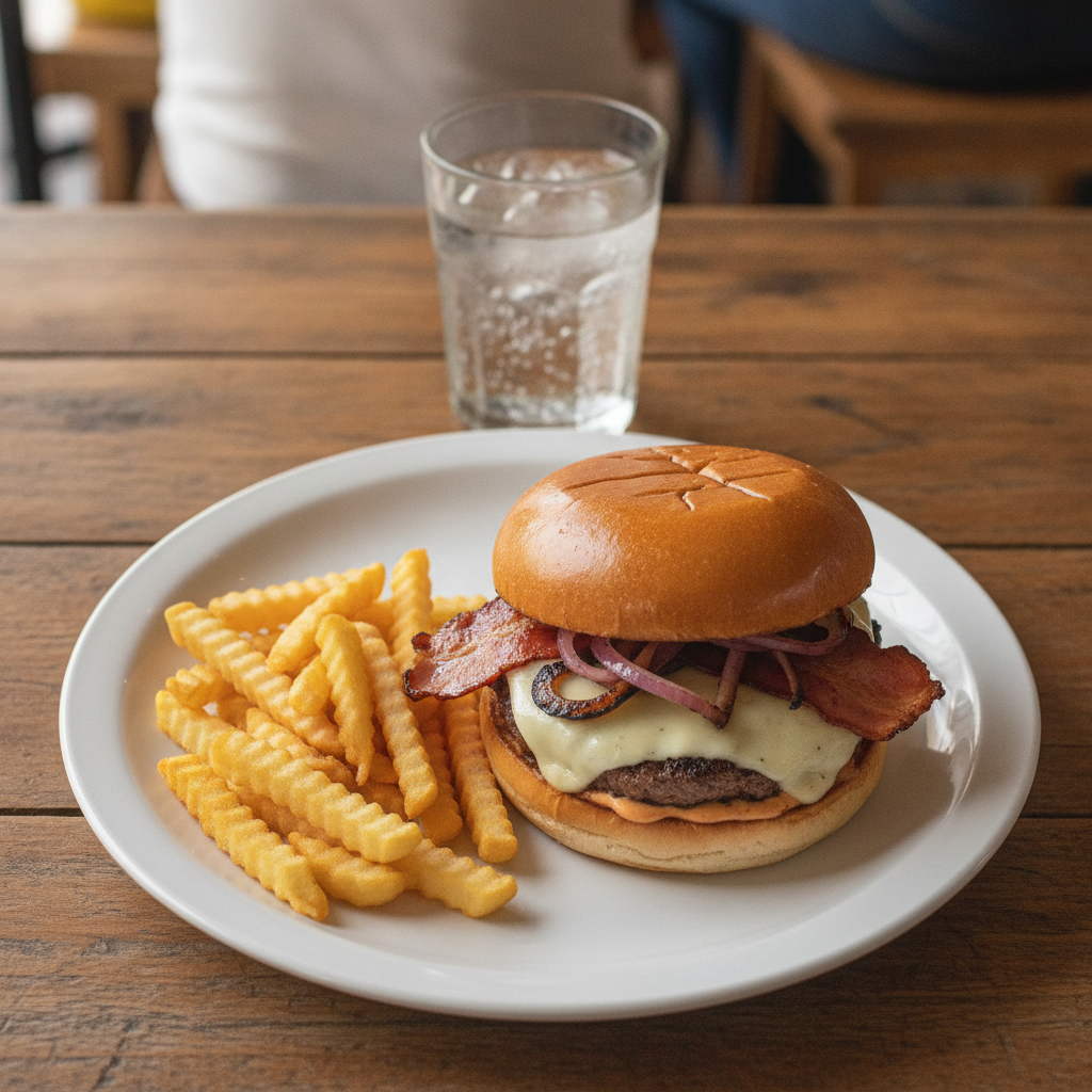 Hamburguesa de la Casa · Combo