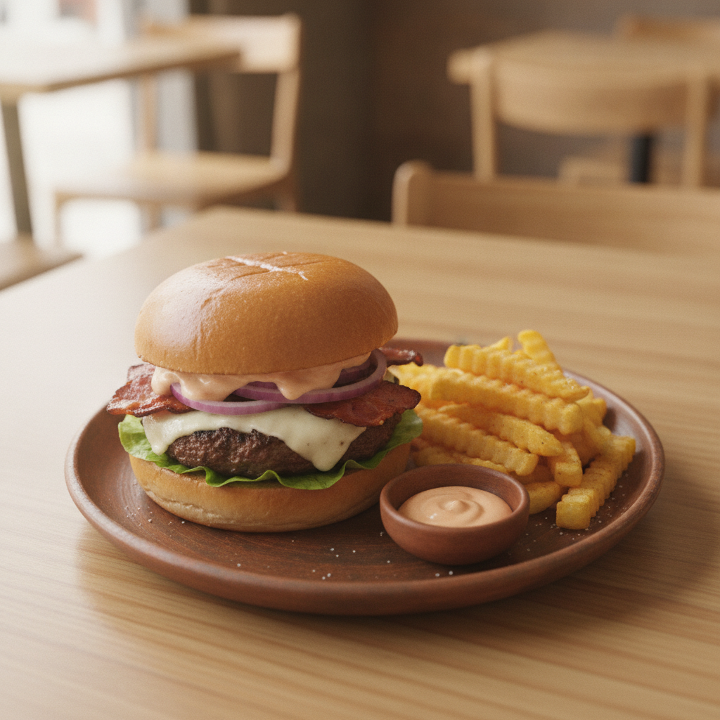 Hamburguesa de la Casa